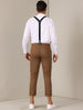 Plaid Cropped Pants for Men&