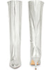 Pointed Toe Stiletto Heels Knee High Boots for Women