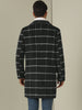 Plaid Trench Coat for Men&