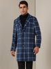 Plaid Trench Coat for Men&