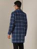 Plaid Trench Coat for Men&