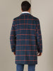Plaid Trench Coat for Men&