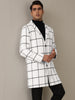 Plaid Trench Coat for Men&