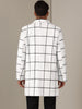 Plaid Trench Coat for Men&