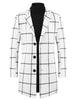 Plaid Trench Coat for Men&