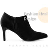 Pointy Toe Stiletto Heels Ankle Booties for Women