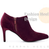 Pointy Toe Stiletto Heels Ankle Booties for Women