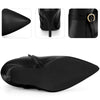 Pointed Toe Buckle Strap Stiletto Heel Ankle Boots for Women
