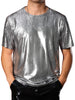 Metallic Animal Printed T-Shirt for Men&