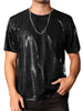 Metallic Animal Printed T-Shirt for Men&