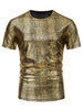 Metallic Animal Printed T-Shirt for Men&
