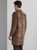 Animal Printed Trench Coat for Men&