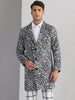 Animal Printed Trench Coat for Men&