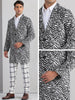 Animal Printed Trench Coat for Men&