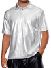 Shiny Polo Shirt for Men&