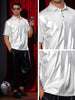Shiny Polo Shirt for Men&
