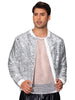 Shiny Sequin BomberJacket for Men&