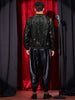 Shiny Sequin BomberJacket for Men&