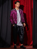 Shiny Sequin BomberJacket for Men&