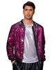 Shiny Sequin BomberJacket for Men&