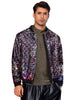 Shiny Sequin BomberJacket for Men&