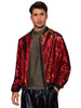 Shiny Sequin BomberJacket for Men&