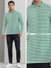 Striped Turtleneck T-Shirts for Men&