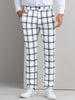 Plaid Printed Pants for Men&