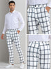Plaid Printed Pants for Men&