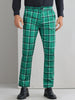 Plaid Printed Pants for Men&