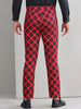 Plaid Printed Trousers for Men&