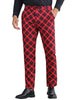 Plaid Printed Trousers for Men&