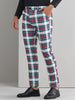 Plaid Printed Trousers for Men&