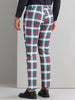 Plaid Printed Trousers for Men&