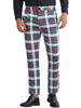 Plaid Printed Trousers for Men&