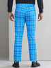 Plaid Printed Trousers for Men&