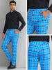 Plaid Printed Trousers for Men&