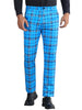 Plaid Printed Trousers for Men&