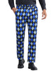 Argyle Dress Pants for Men&