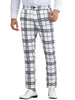 Plaid Dress Pants for Men&