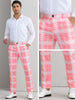 Plaid Dress Pants for Men&