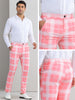 Plaid Dress Pants for Men&