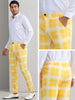 Plaid Dress Pants for Men&