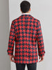 Houndstooth Trench Coat for Men&