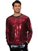 Sparkly Sequin T-Shirt for Men&