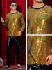 Sparkly Sequin T-Shirt for Men&