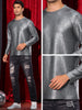Metallic T-Shirt for Men&
