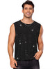 Glitter Tank Tops for Men&