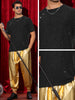 Metallic T Shirt for Men&