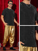 Metallic T Shirt for Men&